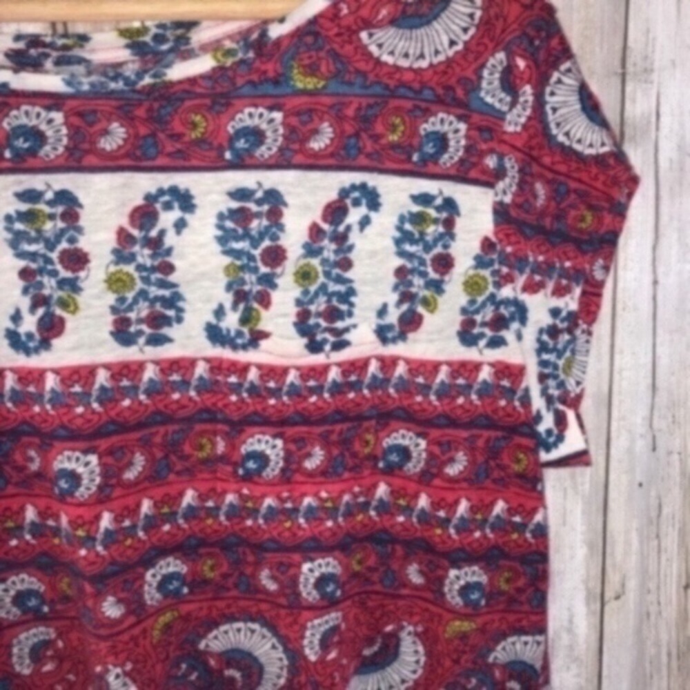 Loft Linen Printed Tee - Picture 2 of 4